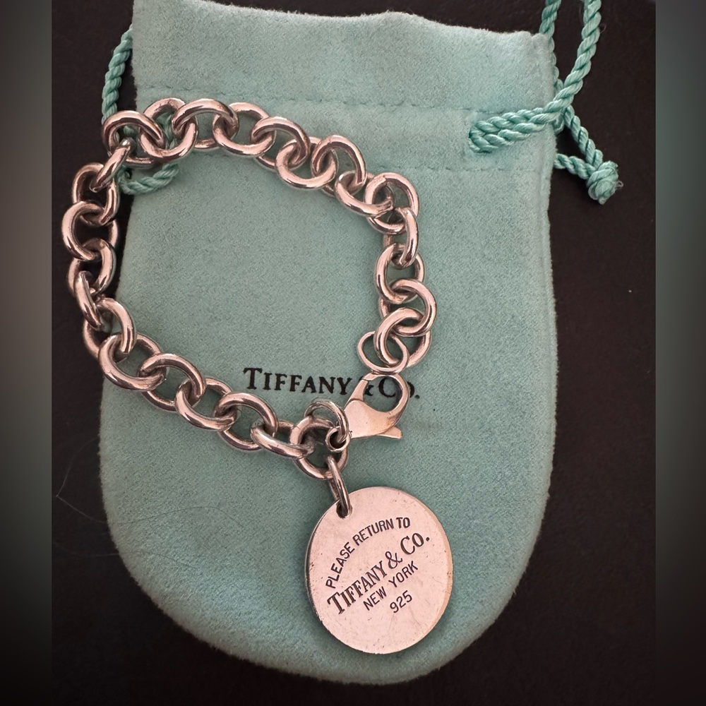 Tiffany & Co. large link bracelet